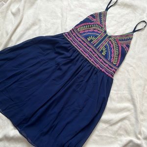 Spaghetti strap Mexico dress